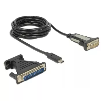 Kabel szeregowy DeLOCK 62904 czarny 1,8 m DB-9