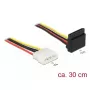 Wewnętrzny kabel zasilający DeLOCK 85513 0,3 m