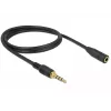 Kabel audio DeLOCK 85631 2m 3.5mm Czarny