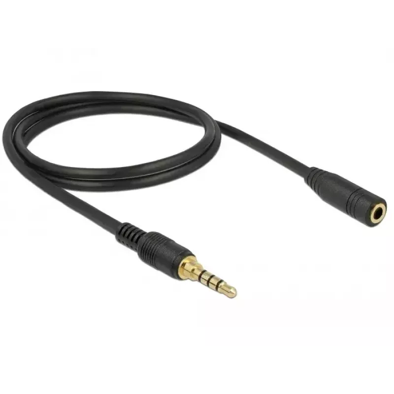 Kabel audio DeLOCK 85631 2m 3.5mm Czarny