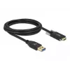 Kabel USB DeLOCK 84019 2m USB 3.2 Gen 1 USB A USB C Czarny