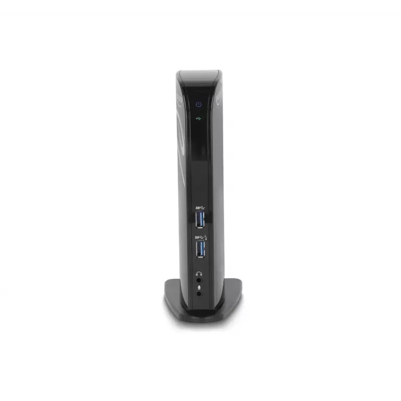 Stacja dokująca DeLOCK USB z dwoma wyjściami DisplayPort 4K, USB 3.2, LAN, Audio