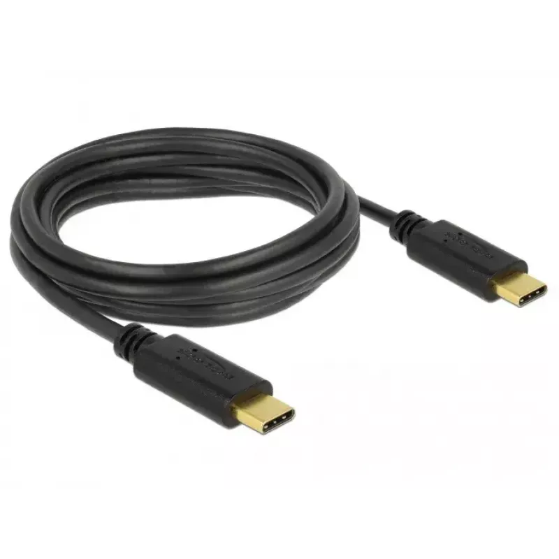 Kabel USB DeLOCK 83867 USB 2.0 3 m USB C Czarny
