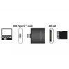 Czytnik kart DeLOCK 91498 USB 3.2 Gen 1 Type-C Czarny