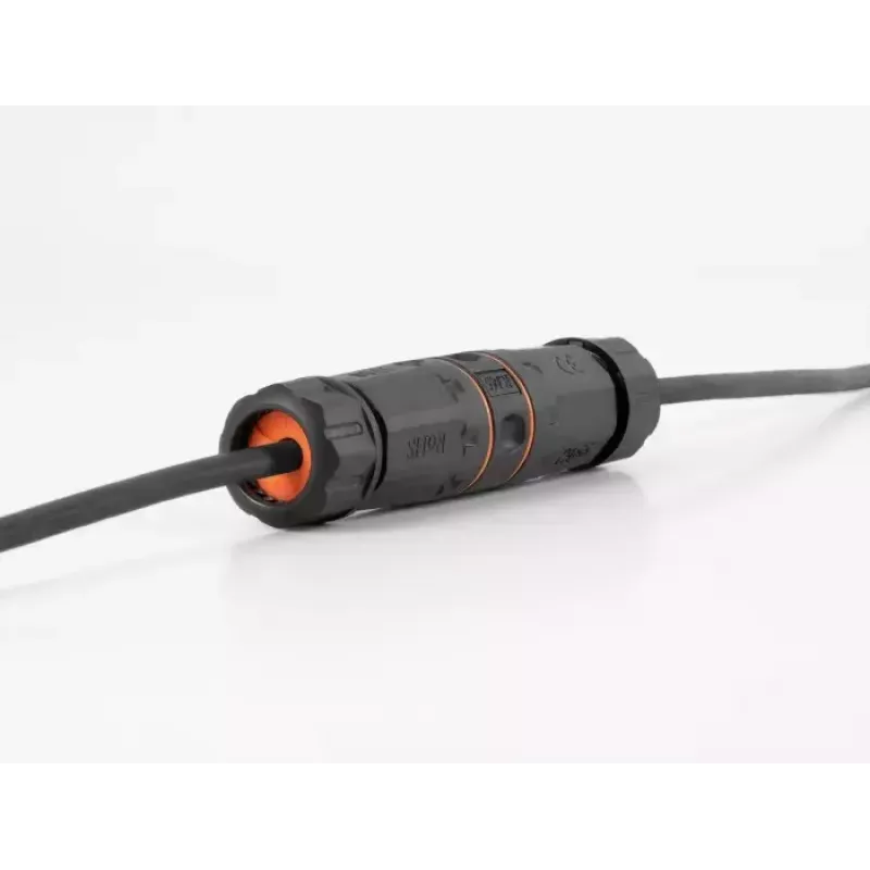 DeLOCK kabel connector LSA to LSA Cat.6A IP68 waterproof Czarny