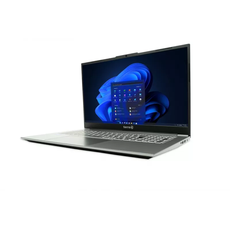 TERRA MOBILE 1717R Intel® Core™ i5 i5-1334U Laptop 43,9 cm (17,3 cala) Full HD 16 GB DDR4-SDRAM 1 TB SSD Wi-Fi 6 (802.11ax) Windows 11 Pro Niemiecki Szary