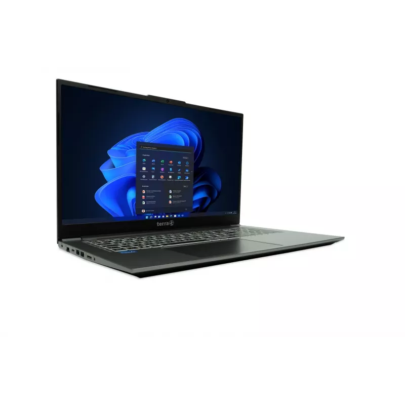 TERRA MOBILE 1717R Intel® Core™ i5 i5-1334U Laptop 43,9 cm (17,3 cala) Full HD 16 GB DDR4-SDRAM 1 TB SSD Wi-Fi 6 (802.11ax) Windows 11 Pro Niemiecki Szary