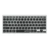 Manhattan Ultra cienki Dual-Mode Wireless klawiatura, układ niemiecki QWERTZ, Bluetooth (v3.0) i bezprzewodowa (2,4 GHz), 78 niskoprofilowych klawiszy nożycowych, automatyczne zarządzanie energią, zasięg 10 m, mikroodbiornik USB-A, bateria AAA (w zestawie), Windows i Mac, trzyletnia gwarancja
