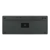 Manhattan Ultra cienki Dual-Mode Wireless klawiatura, układ niemiecki QWERTZ, Bluetooth (v3.0) i bezprzewodowa (2,4 GHz), 78 niskoprofilowych klawiszy nożycowych, automatyczne zarządzanie energią, zasięg 10 m, mikroodbiornik USB-A, bateria AAA (w zestawie), Windows i Mac, trzyletnia gwarancja