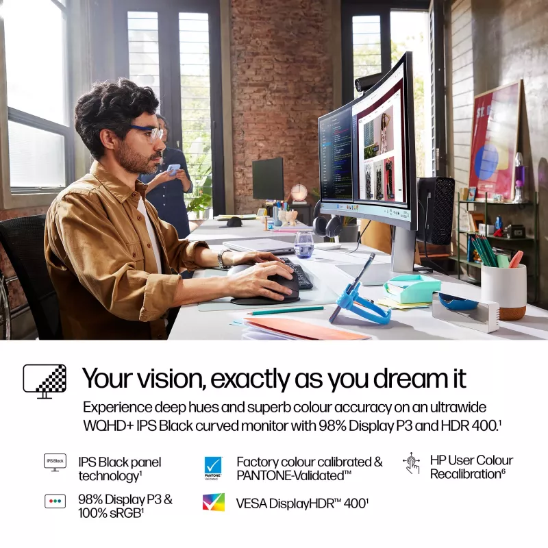Monitor HP Series 7 Pro 37,5 cala WQHD+ Thunderbolt 4 - 738pu
