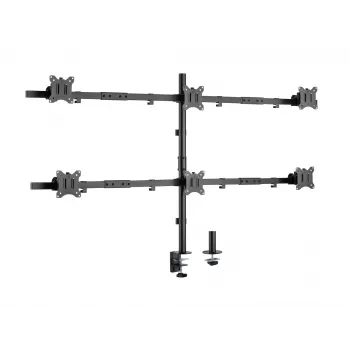 Monitor Desk Mount Bracket Equip 17 cali-32 cali Articulating 6