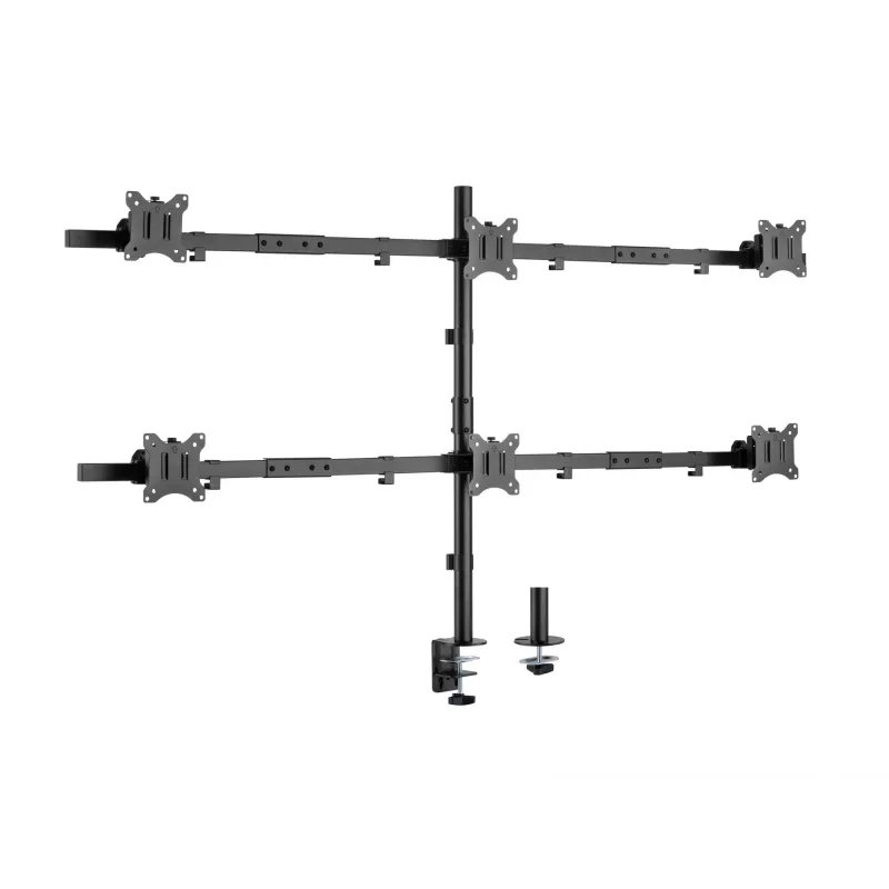 Monitor Desk Mount Bracket Equip 17 cali-32 cali Articulating 6