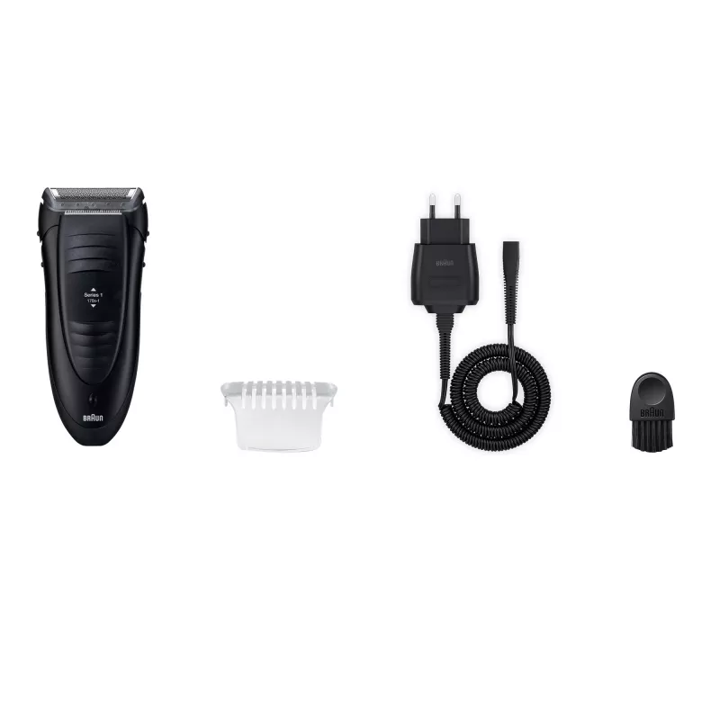 Braun Series 1 -170 Maszynka foliowa z trymerem Czarny