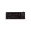 Cherry G84-4420 kompaktowa klawiatura z trackballem, USB, układ US, czarna
