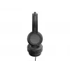 Zestaw słuchawkowy CONCEPTRONIC POLONA05BC — Stereofoniczny USB-C, mikrofon z redukcją szumów, wokółuszny, kabel 2 m, 20–22000 Hz, czarny