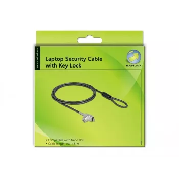 Kabel zabezpieczający DeLOCK 20691 HP Nano Slot ze stali węglowej