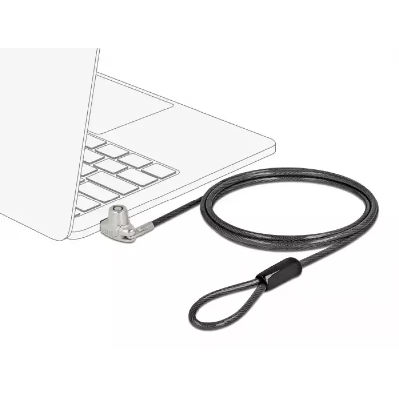 Kabel zabezpieczający DeLOCK 20691 HP Nano Slot ze stali węglowej