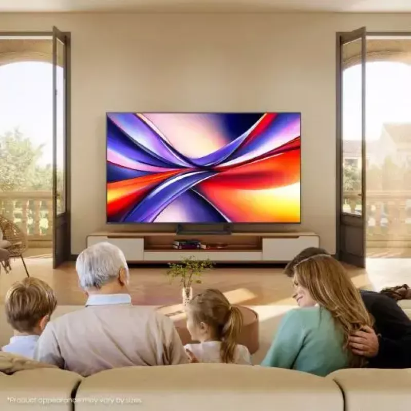 Hisense A7Q 65A7Q 165.1 cm (65 cali) 4K Ultra HD Smart TV Wi-Fi Czarny 400 cd/m²