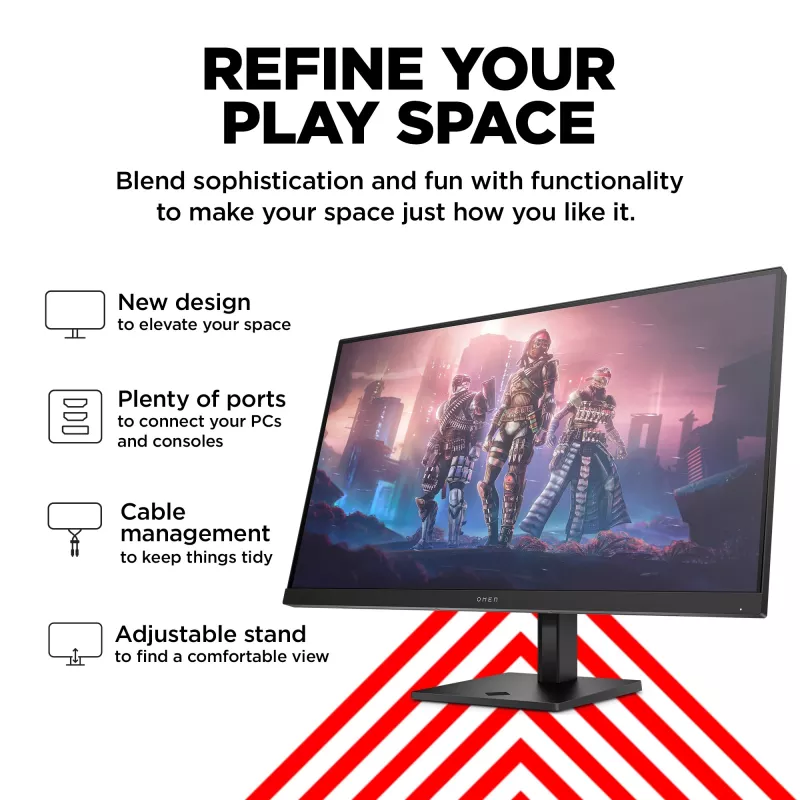 Monitor gamingowy OMEN by HP 31,5 cala QHD 165Hz - OMEN 32q