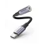 Kabel do telefonu Ugreen 80154 czarny, szary USB C 3,5 mm