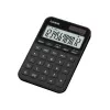 Kalkulator biurkowy CASIO MS-20YC — Model podstawowy, zasilanie bateryjne/solarne, obliczenia podatku i zysku, czarny