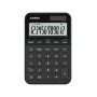 Kalkulator biurkowy CASIO MS-20YC — Model podstawowy, zasilanie bateryjne/solarne, obliczenia podatku i zysku, czarny