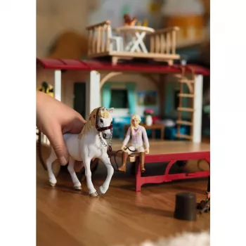 Caravan Schleich HORSE CLUB 42593 na tajne spotkania klubu