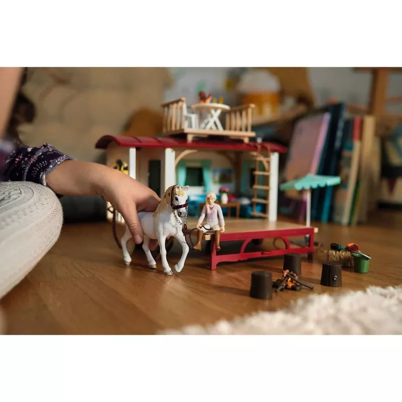 Caravan Schleich HORSE CLUB 42593 na tajne spotkania klubu