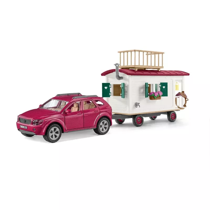 Caravan Schleich HORSE CLUB 42593 na tajne spotkania klubu