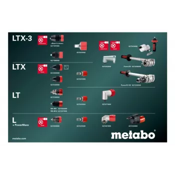 Wiertarka pistoletowa Metabo BS 18 LTX-3 BL Q I Metal 4000 RPM 3 kg