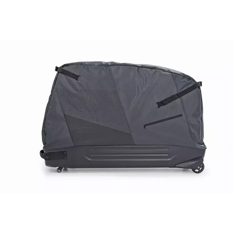 Torba transportowa na rower b&w international Bike.bag 2.0 — walizka transportowa, ABS i poliester, 1360×297×854 mm, czarno-szara