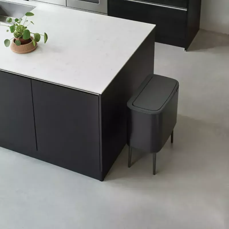Kosz na śmieci Brabantia 315824 36L prostokątny plastikowy czarny