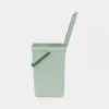 Brabantia Sort & Go 16 L zielony pojemnik na odpady 220x279x401 mm