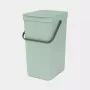 Brabantia Sort & Go 16 L zielony pojemnik na odpady 220x279x401 mm