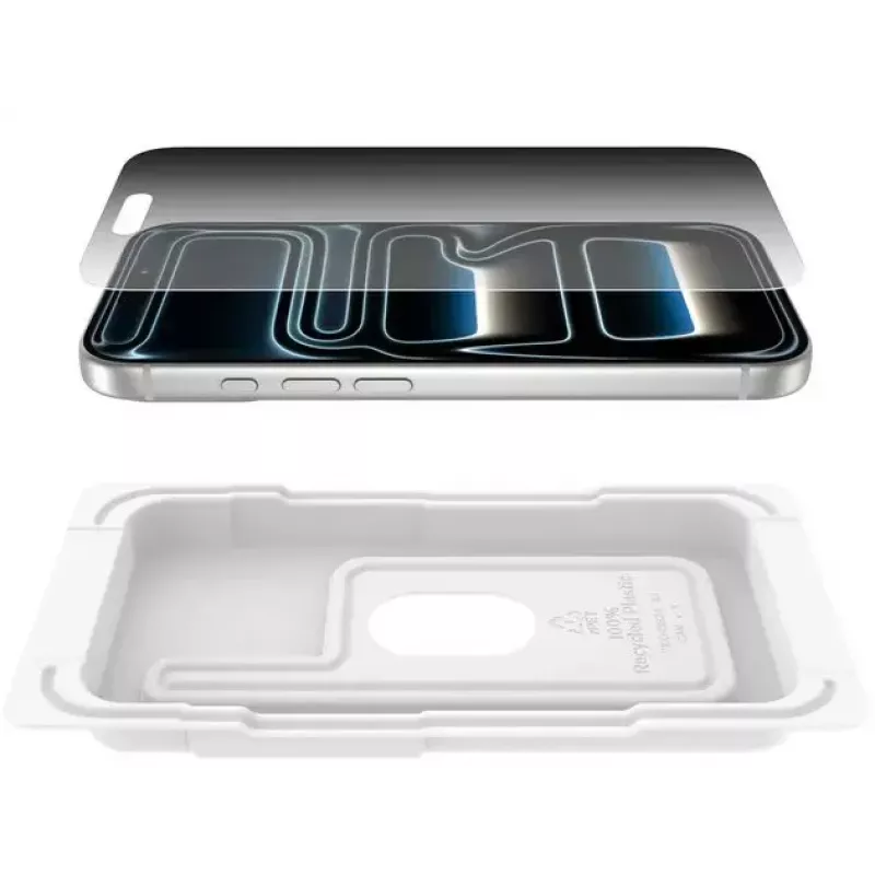 Szkło ochronne Belkin ScreenForce InvisiGlass Privacy iPhone 17 Pro Antybakteryjne Odporne na upadki
