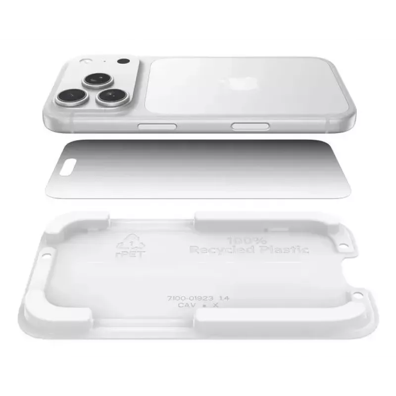 Szkło ochronne Belkin ScreenForce InvisiGlass Privacy iPhone 17 Pro Antybakteryjne Odporne na upadki