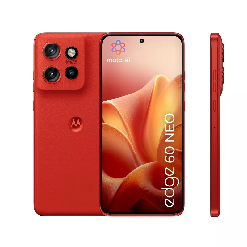 Motorola edge 60 Neo 16.1 cm (6.36 inch) Dual SIM Android 15 5G USB Type-C 12 GB 256 GB 5000 mAh Czerwony