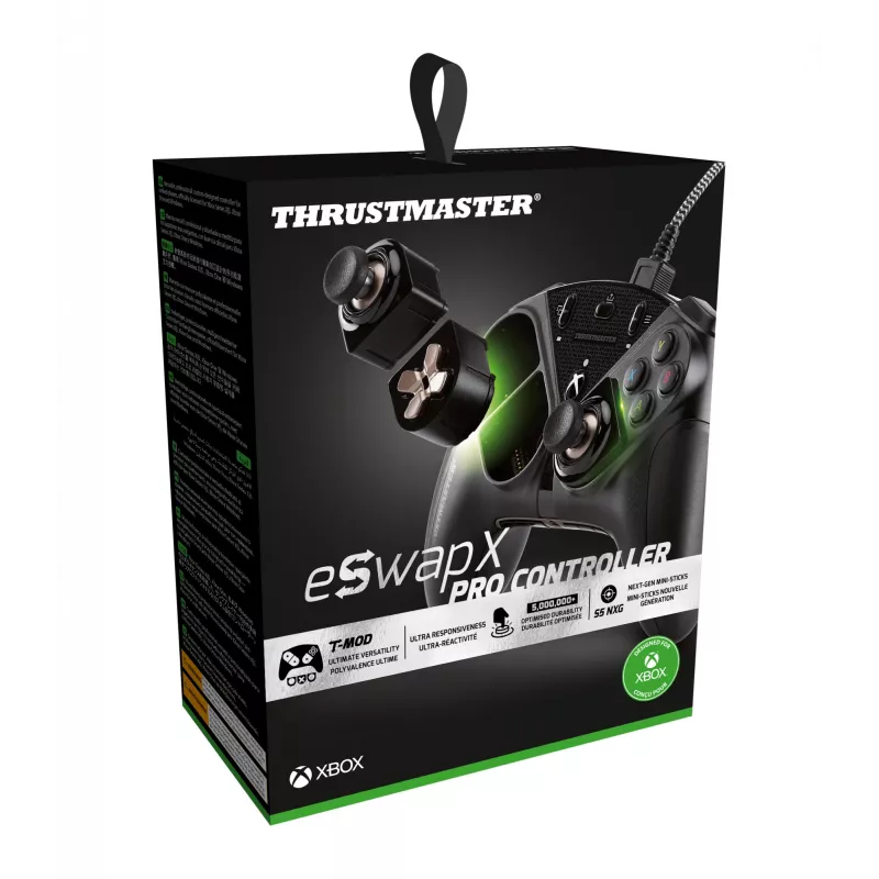 Thrustmaster eSwap Pro Controller Xbox One Czarny USB Gamepad Analogowy / Cyfrowy Xbox One, Xbox Series S
