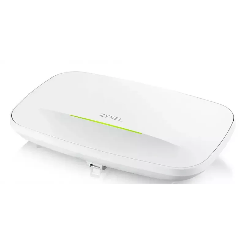 Punkt dostępowy bezprzewodowy Zyxel NWA240BE — dwu-/trójzakresowy 2,4/5/6 GHz, PoE, 1x RJ-45, biały