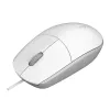 Przewodowa mysz optyczna Rapoo N100 biała USB (18102)