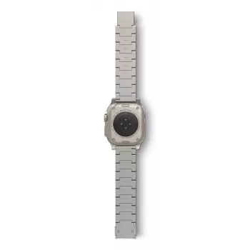 Pasek do zegarka Decoded Traction Band Titanium — kompatybilny ze smartwatchami, nadgarstek 130–225 mm, 1 szt.