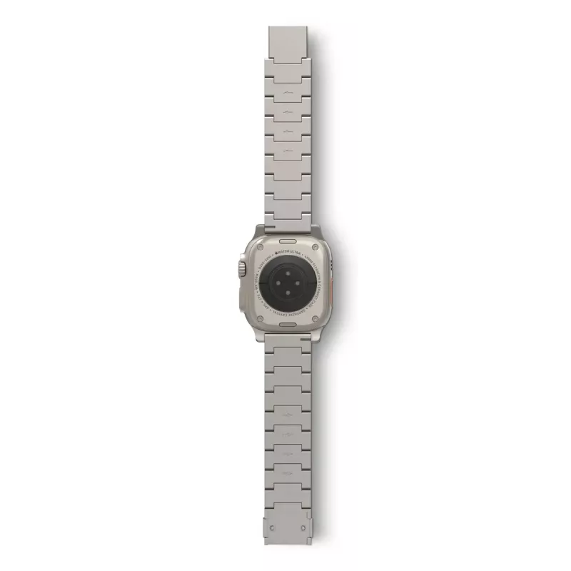 Pasek do zegarka Decoded Traction Band Titanium — kompatybilny ze smartwatchami, nadgarstek 130–225 mm, 1 szt.