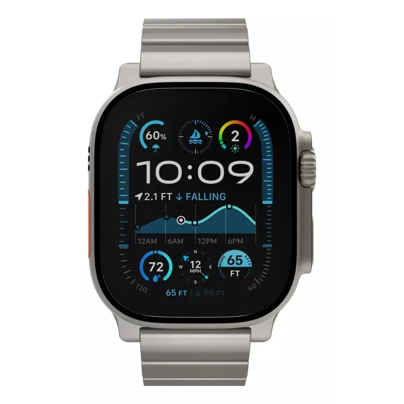 Pasek do zegarka Decoded Traction Band Titanium — kompatybilny ze smartwatchami, nadgarstek 130–225 mm, 1 szt.