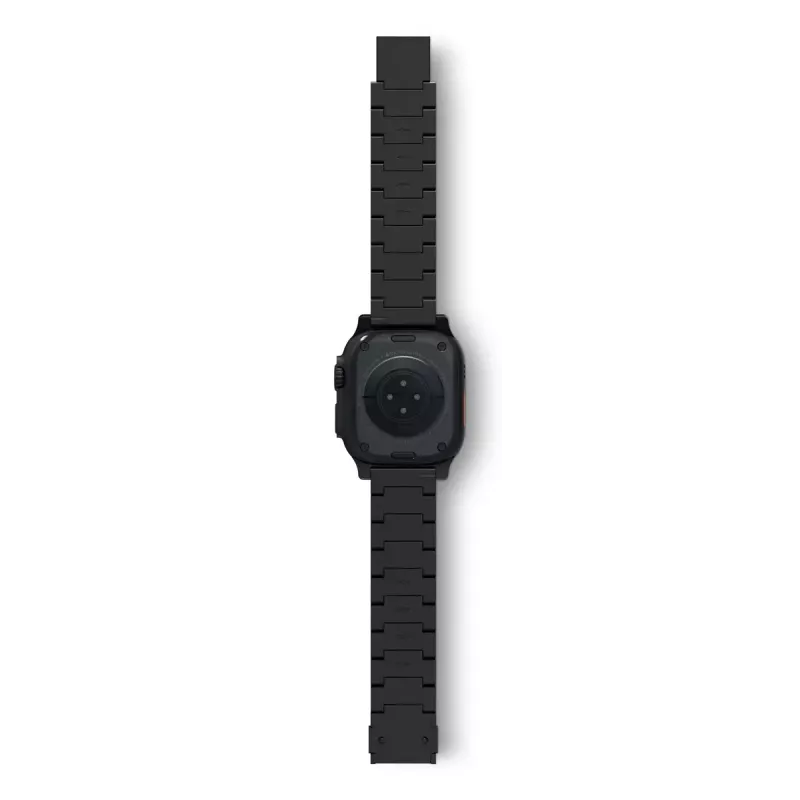 Pasek do smartwatcha Decoded Traction Band Czarny Tytan — obwód nadgarstka 130–225 mm, 1 szt.