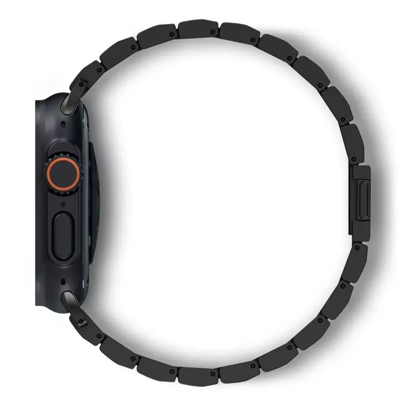 Pasek do smartwatcha Decoded Traction Band Czarny Tytan — obwód nadgarstka 130–225 mm, 1 szt.