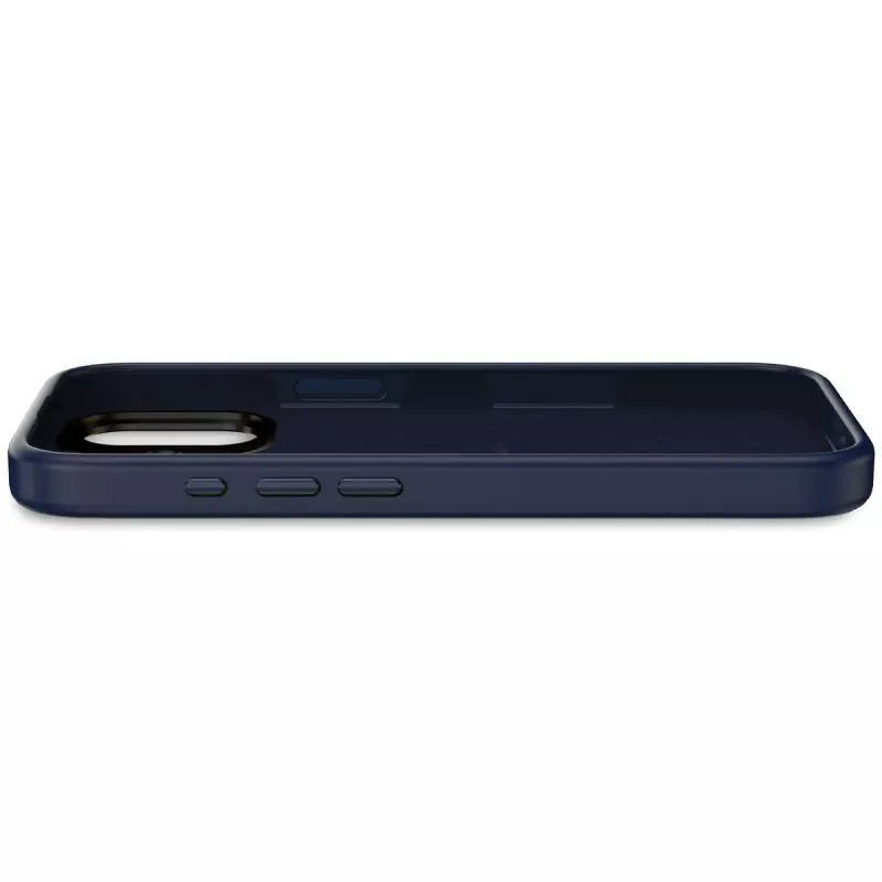 Pokrowiec na telefon komórkowy Decoded D25IPO17BCS9TY do iPhone 17 — pokrowiec, pasuje do 16 cm (6,3 cala), granatowy, mikrofibra i PU