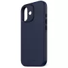 Pokrowiec na telefon komórkowy Decoded D25IPO17BCS9TY do iPhone 17 — pokrowiec, pasuje do 16 cm (6,3 cala), granatowy, mikrofibra i PU