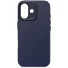 Pokrowiec na telefon komórkowy Decoded D25IPO17BCS9TY do iPhone 17 — pokrowiec, pasuje do 16 cm (6,3 cala), granatowy, mikrofibra i PU