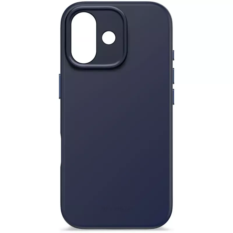 Pokrowiec na telefon komórkowy Decoded D25IPO17BCS9TY do iPhone 17 — pokrowiec, pasuje do 16 cm (6,3 cala), granatowy, mikrofibra i PU