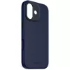 Pokrowiec na telefon komórkowy Decoded D25IPO17BCS9TY do iPhone 17 — pokrowiec, pasuje do 16 cm (6,3 cala), granatowy, mikrofibra i PU